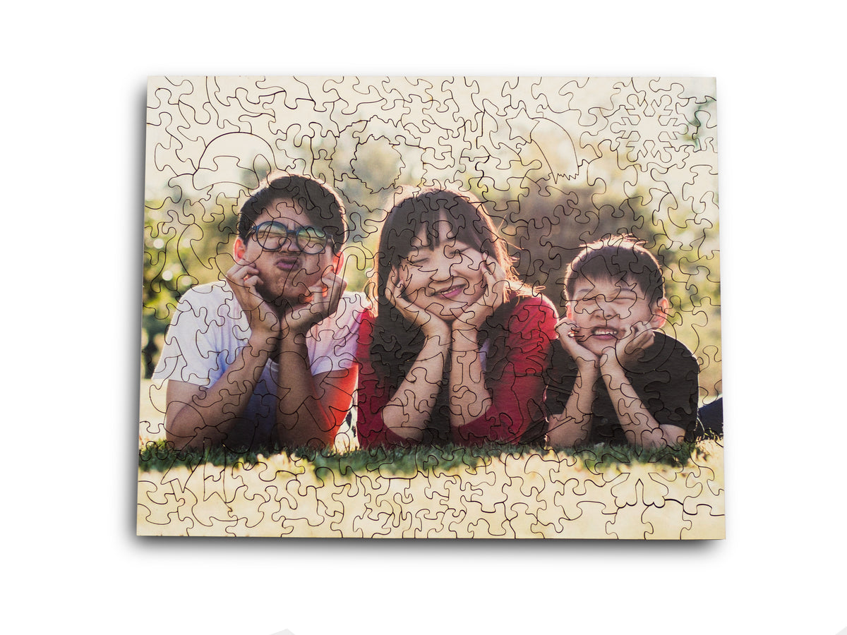 Custom Wooden Photo Puzzle